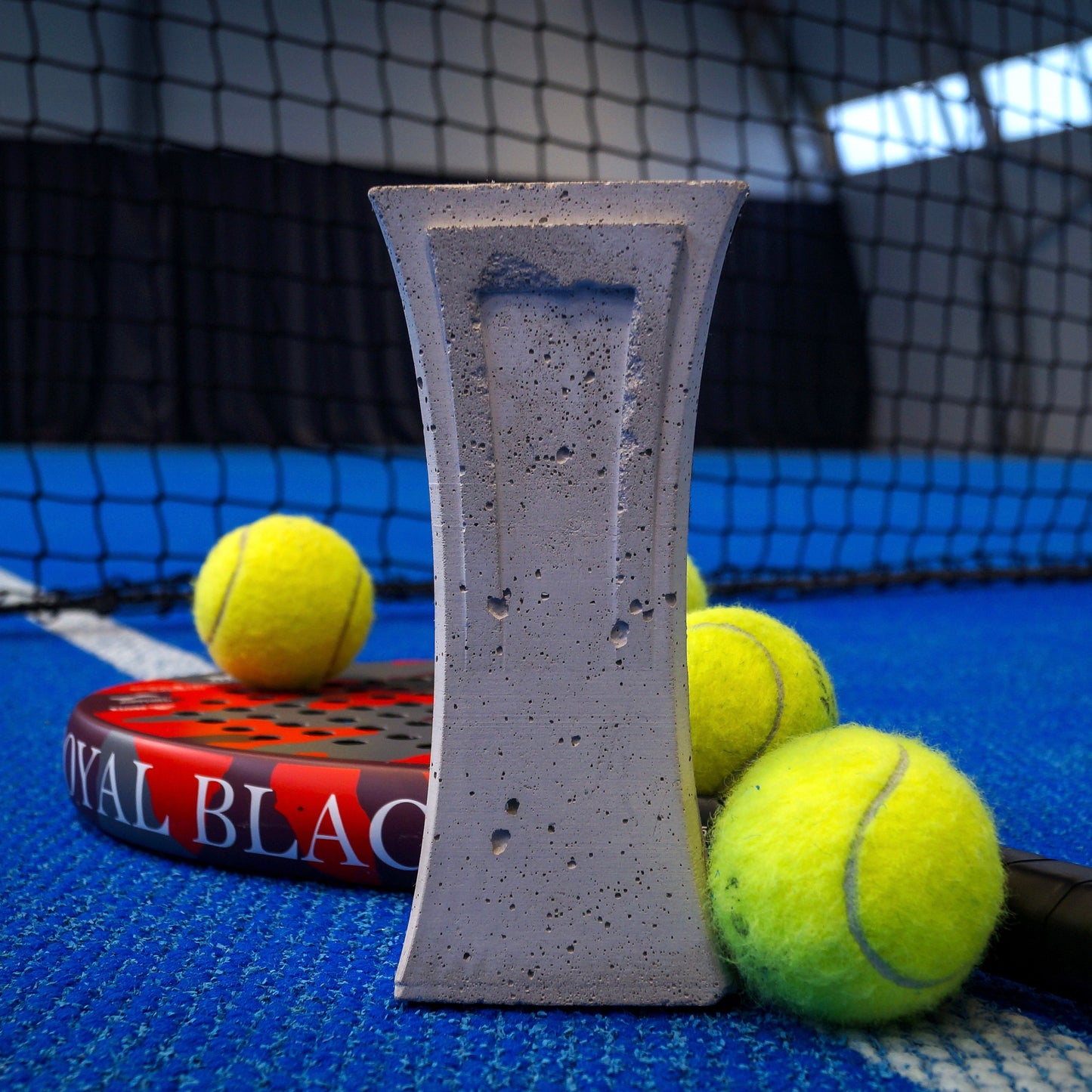 Padel racket holder