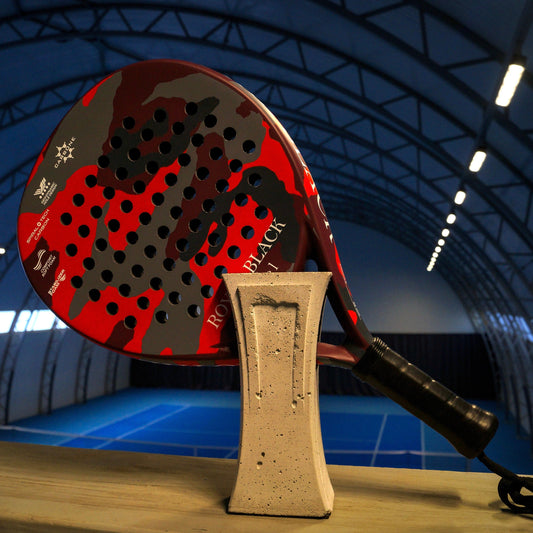 Padel racket holder